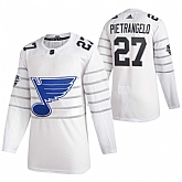 Blues 27 Alex Pietrangelo White 2020 NHL All-Star Game Adidas Jersey,baseball caps,new era cap wholesale,wholesale hats